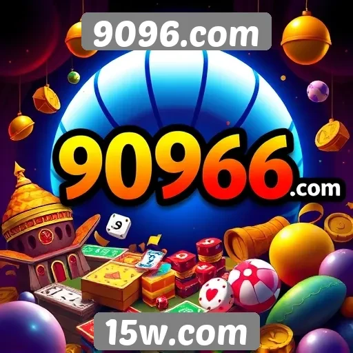 Variedade de jogos oferecidos em 9096.com